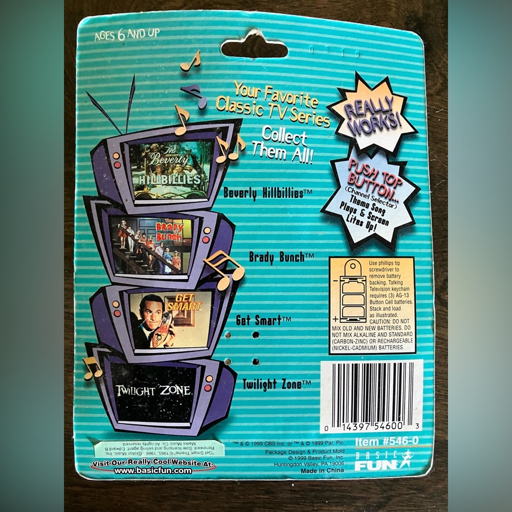 Talking Television Get Smart Mini Keychain - Vintage basic fun - Picture 2 of 2